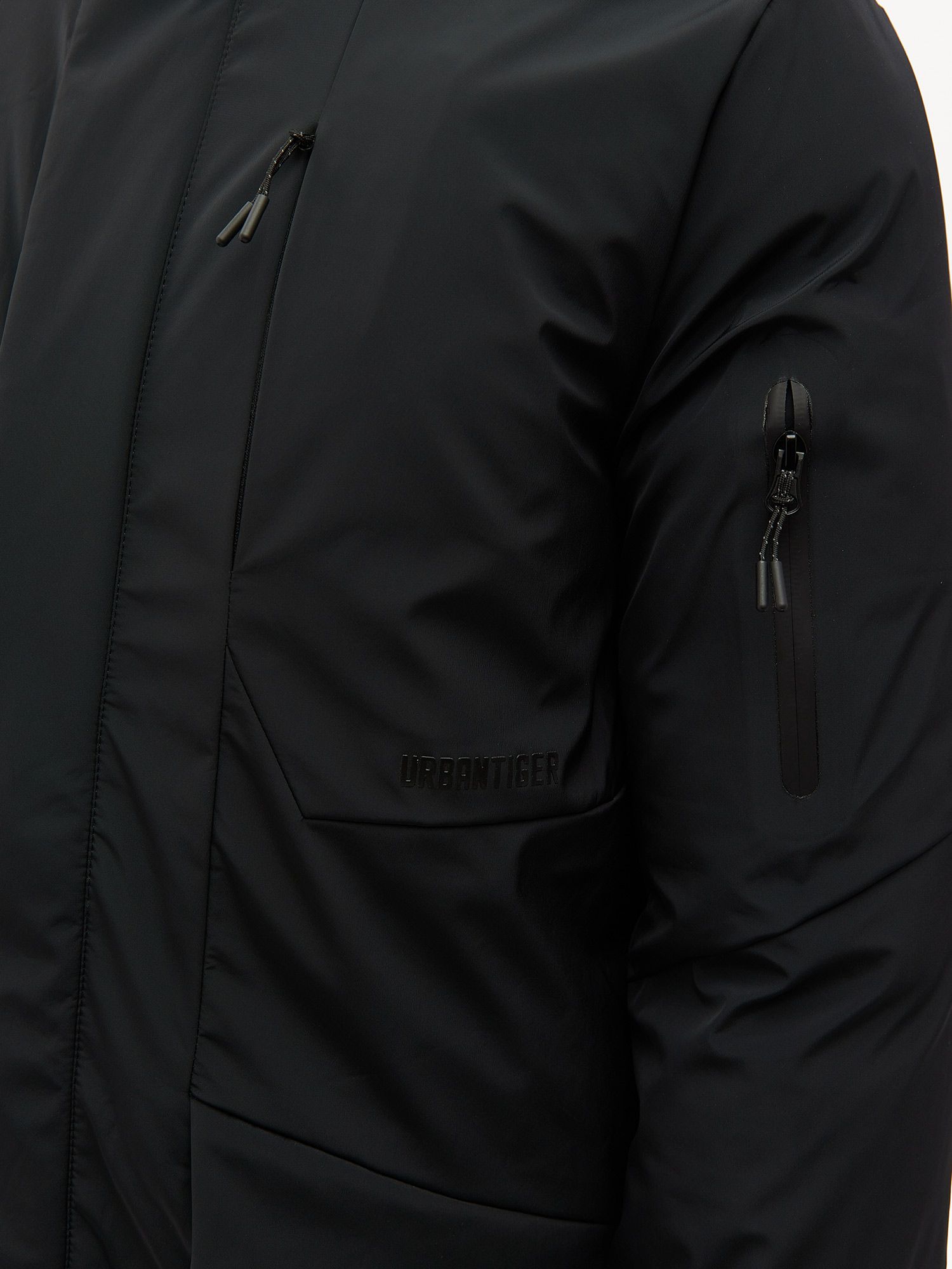 Утепленная куртка из переработанного полиэстера на мембране. Изображение 8