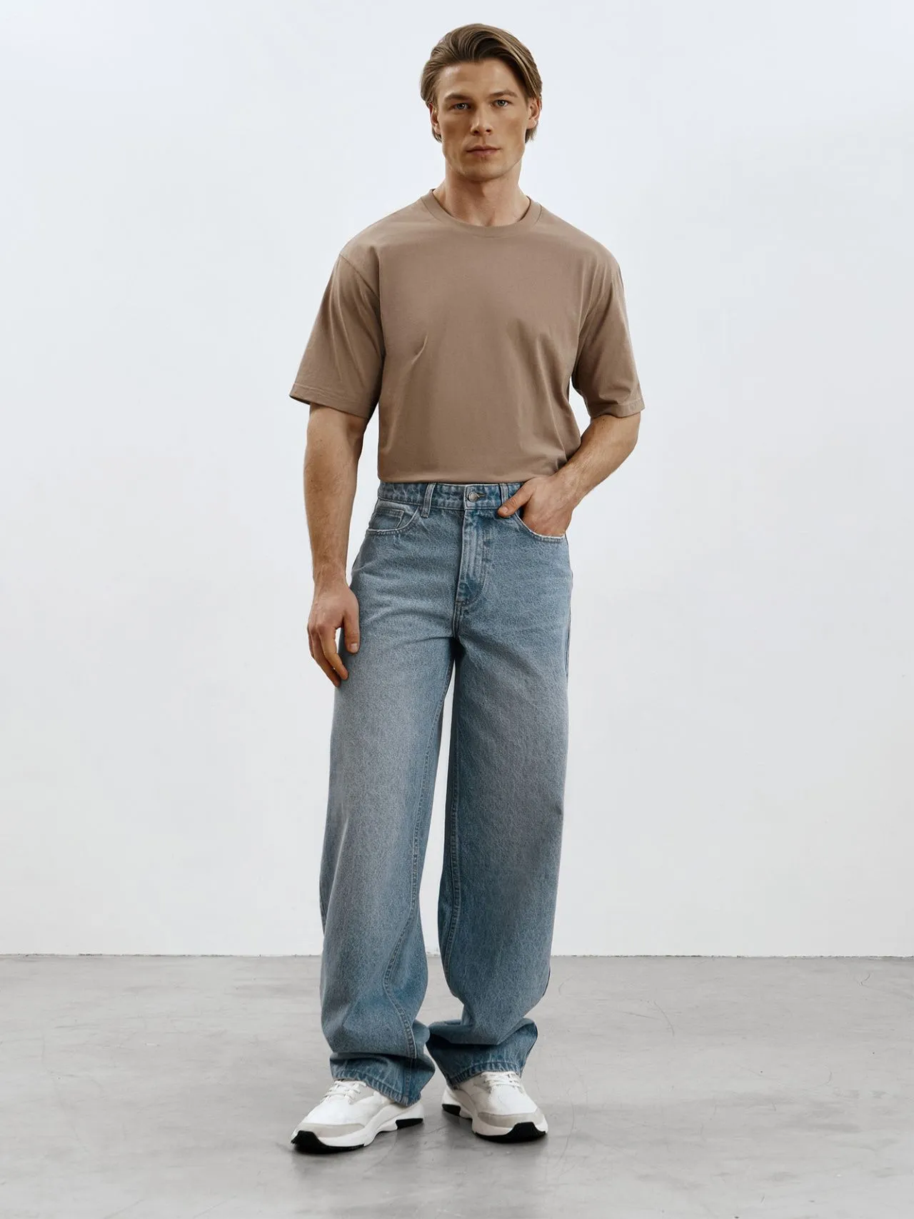 изображение джинсы relax fit