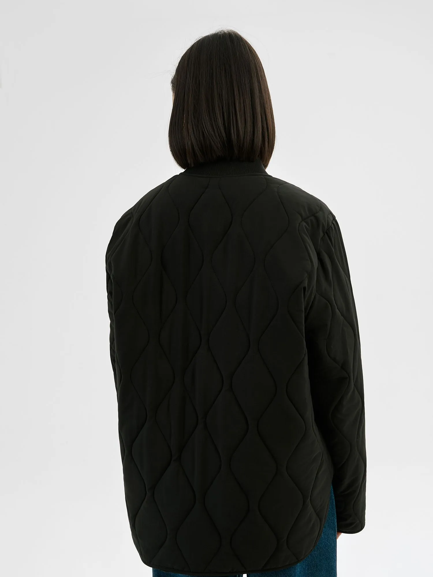 изображение утепленная куртка-рубашка на молнии